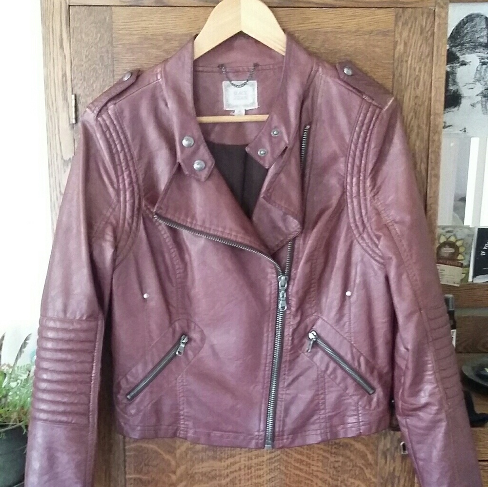 Vegan leather jacket